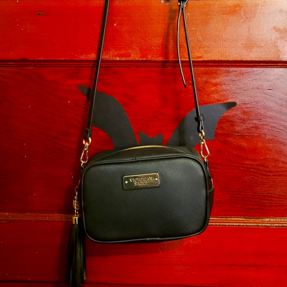 Victoria Secret Black Crossbody Bag